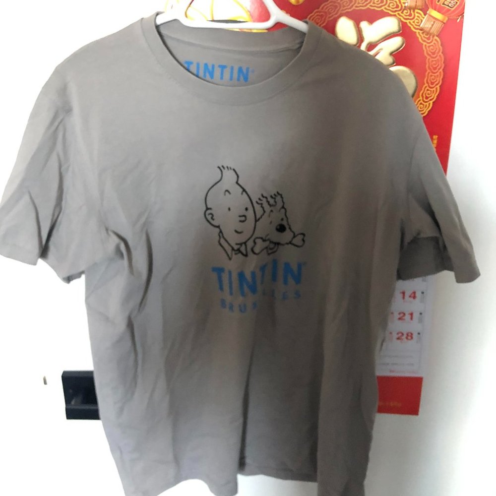 Tintin Grey T-Shirt
